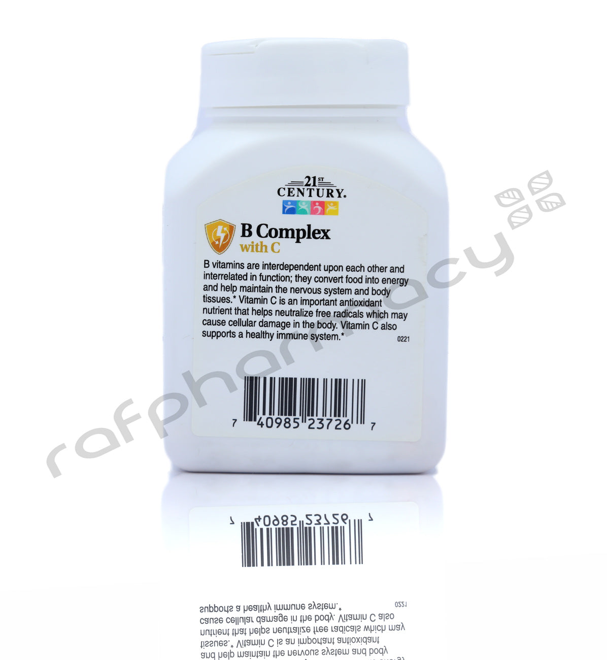 21ST CENTURY B COMPLEX WITH VITAMIN C CAPLETS 30'S