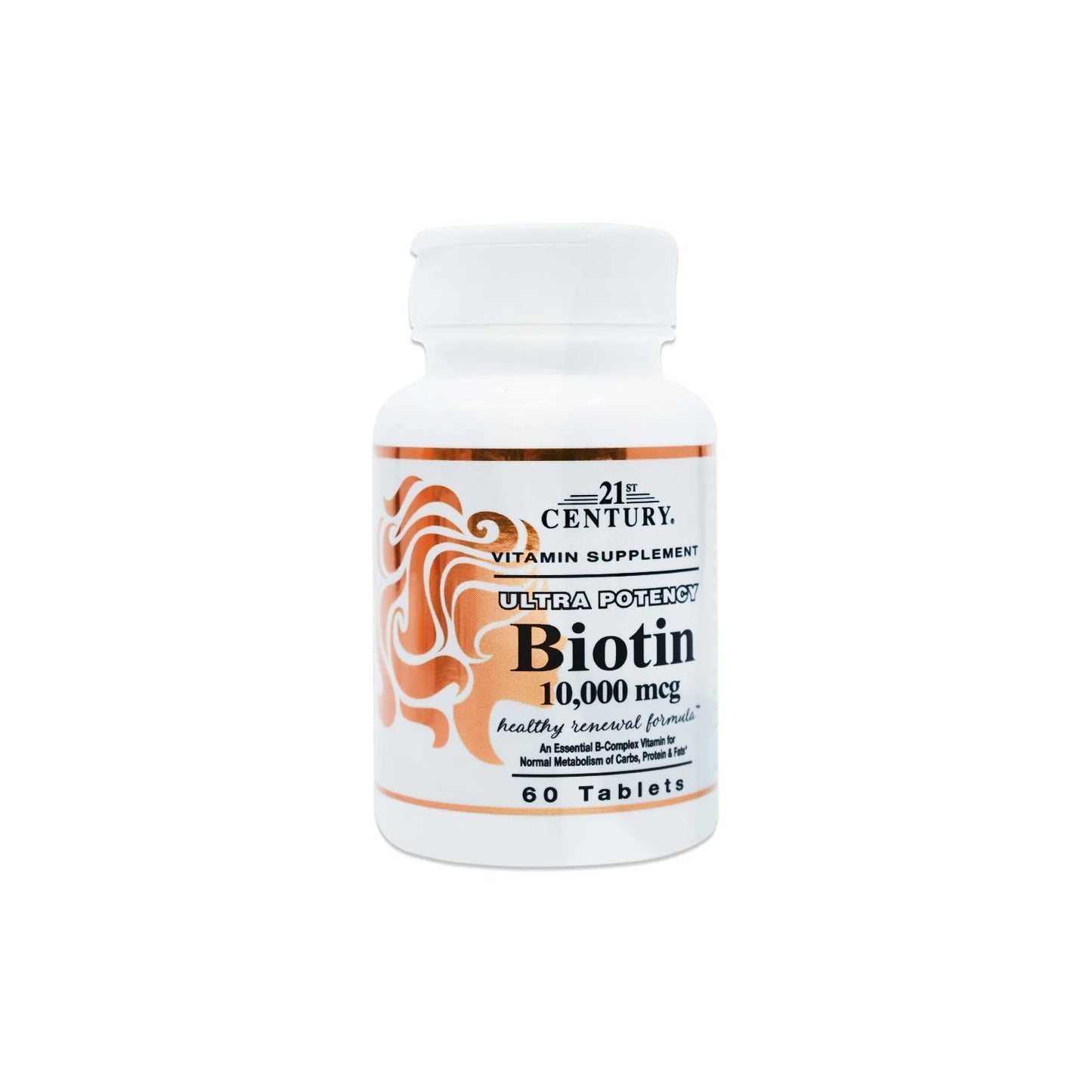 21ST CENTURY BIOTIN 10000MCG TABLETS 60'S