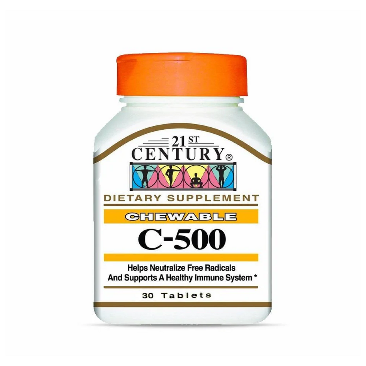 21St Century Chewable C-500 Tablets 30'S