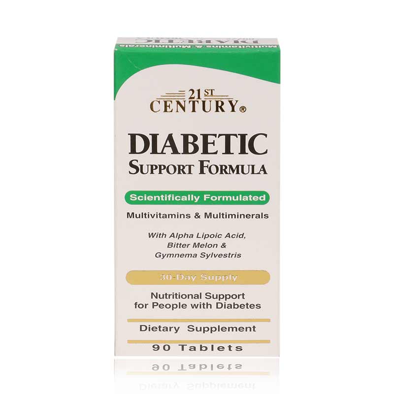 21ST CENTURY DIABETES FORMULA 90'S