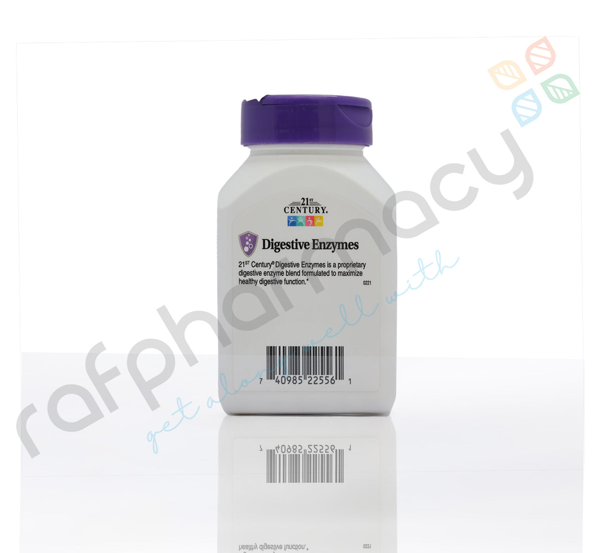 21ST CENTURY DIGESTIVE ENZYMES CAPSULES 60'S