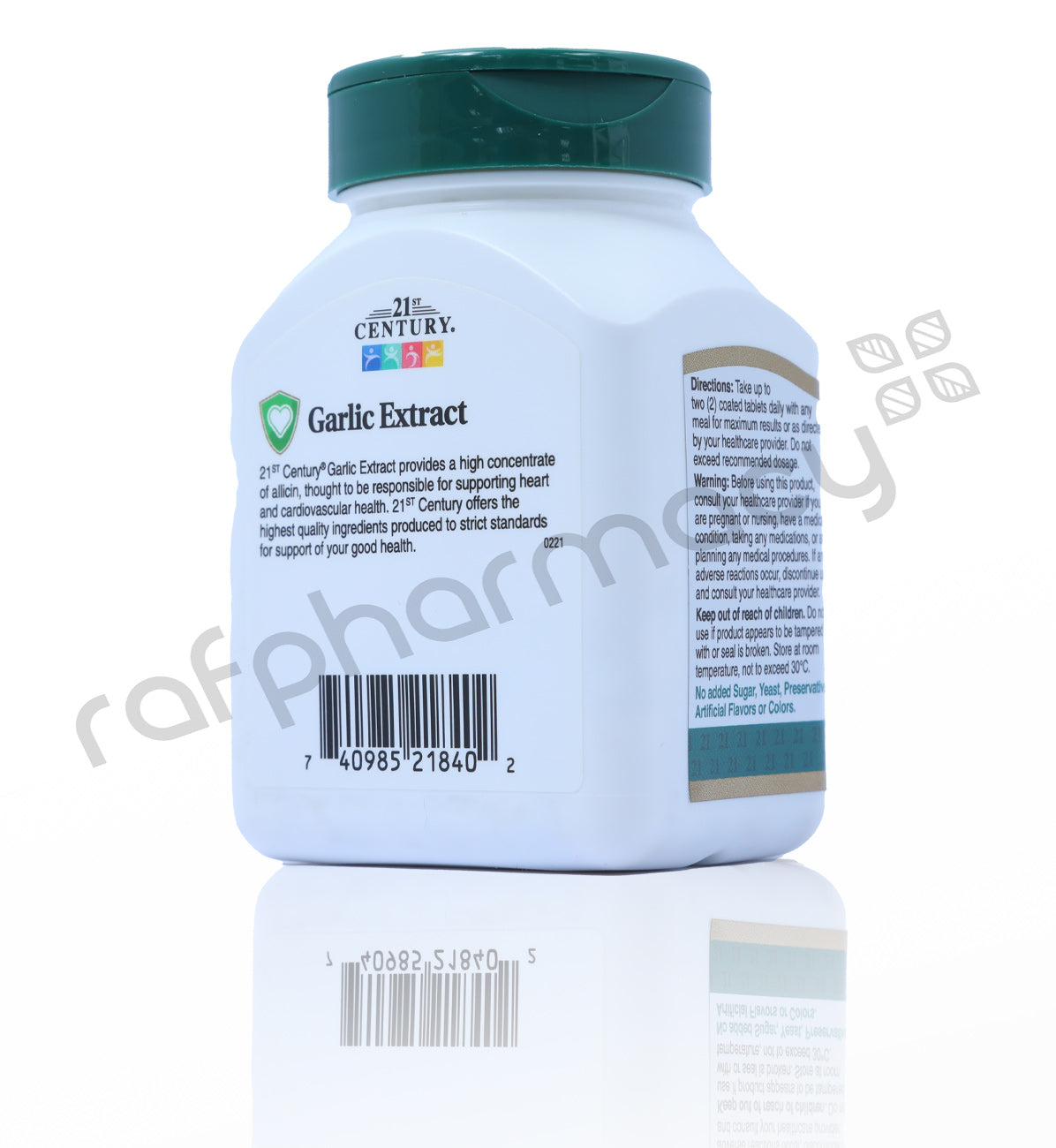 21ST CENTURY GARLIC EXTRACT COATED TABLETS 60'S