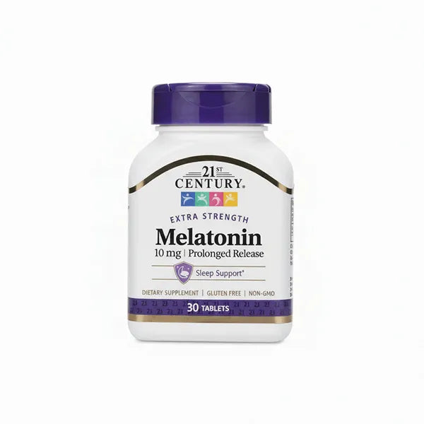 21ST CENTURY MELATONIN 10MG TABLETS 30'S