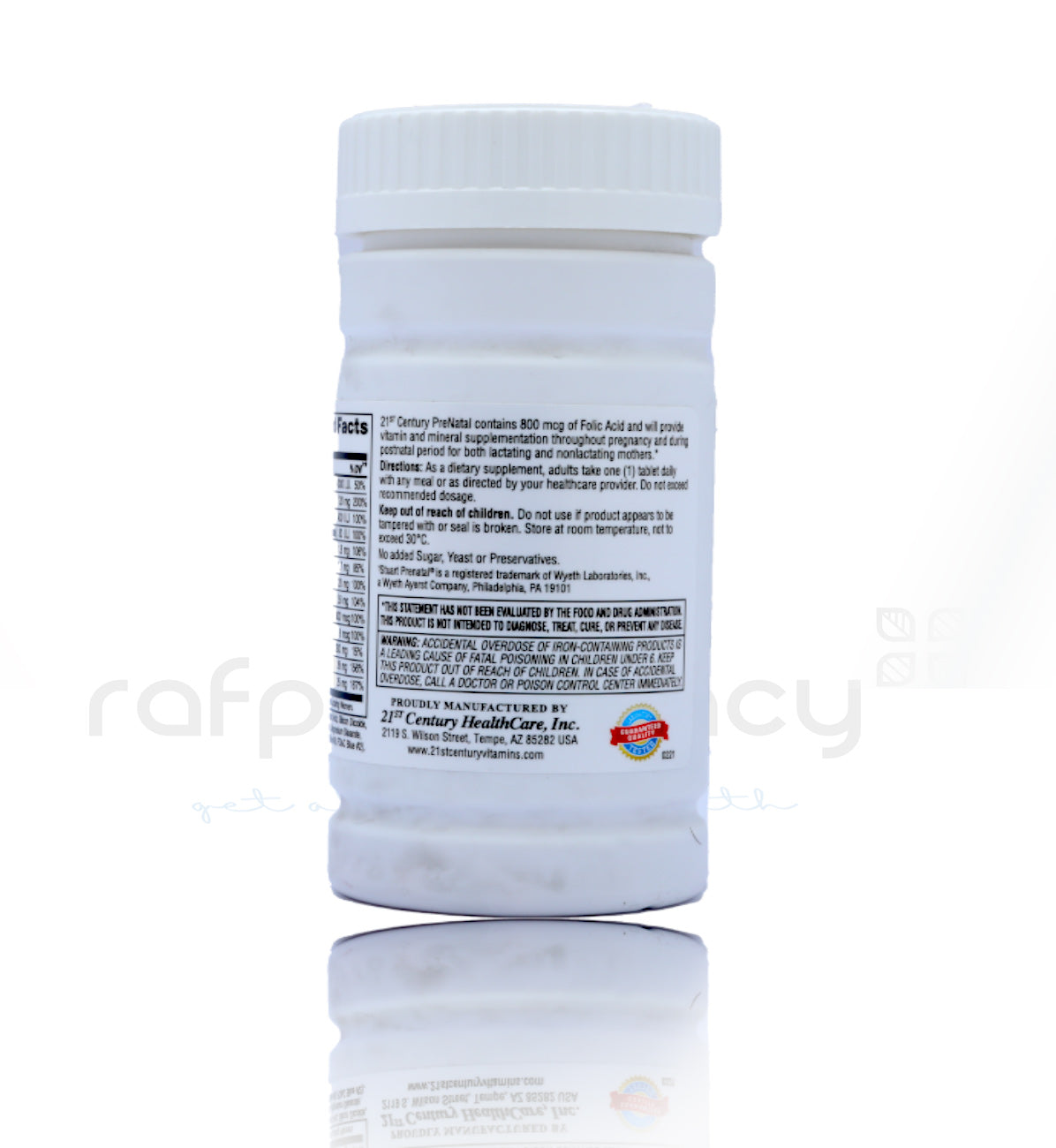 21ST CENTURY PRENATAL TABLETS 60'S AND DHA SOFT GEL CAPSULES 60'S