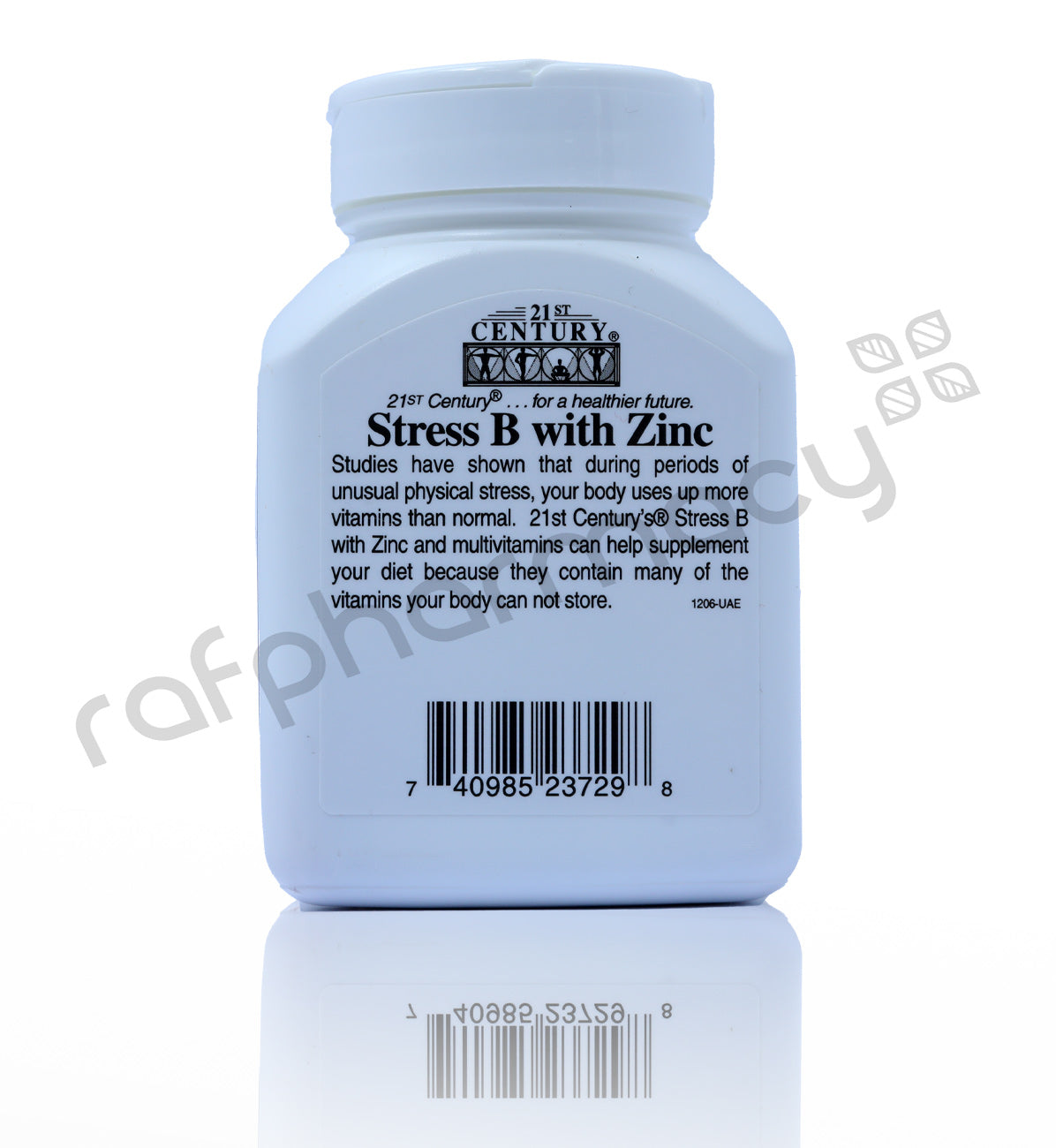 21ST CENTURY STRESS B WITH ZINC TABLETS 30'S