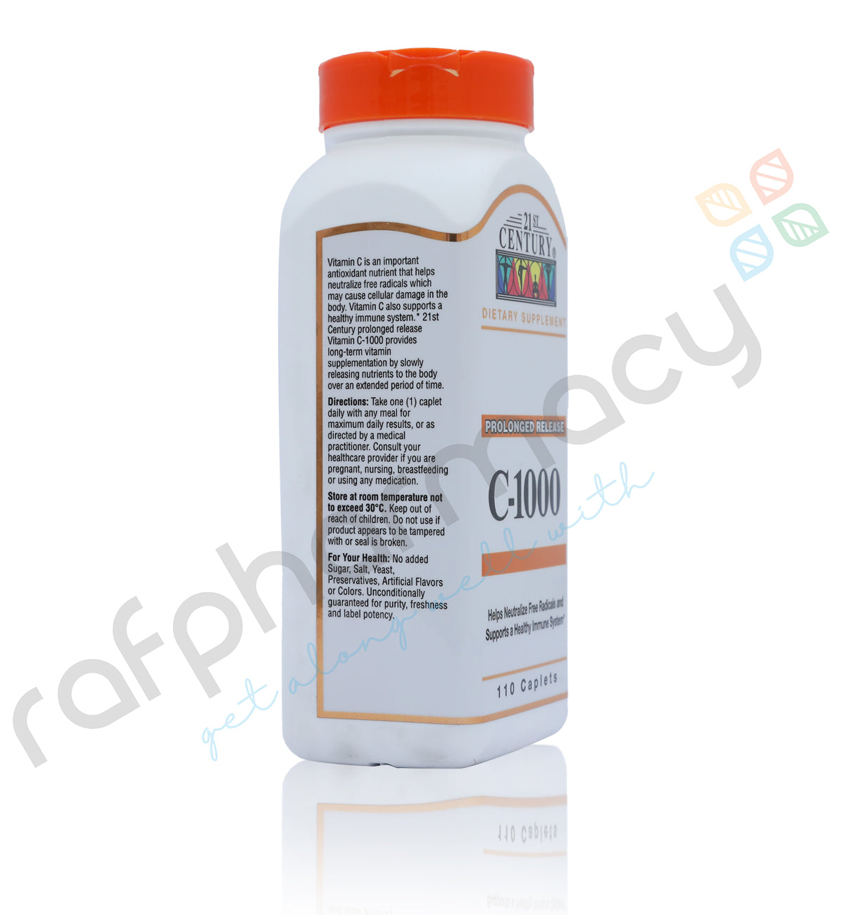 21ST CENTURY VITAMIN C 1000 CAPLETS 110'S