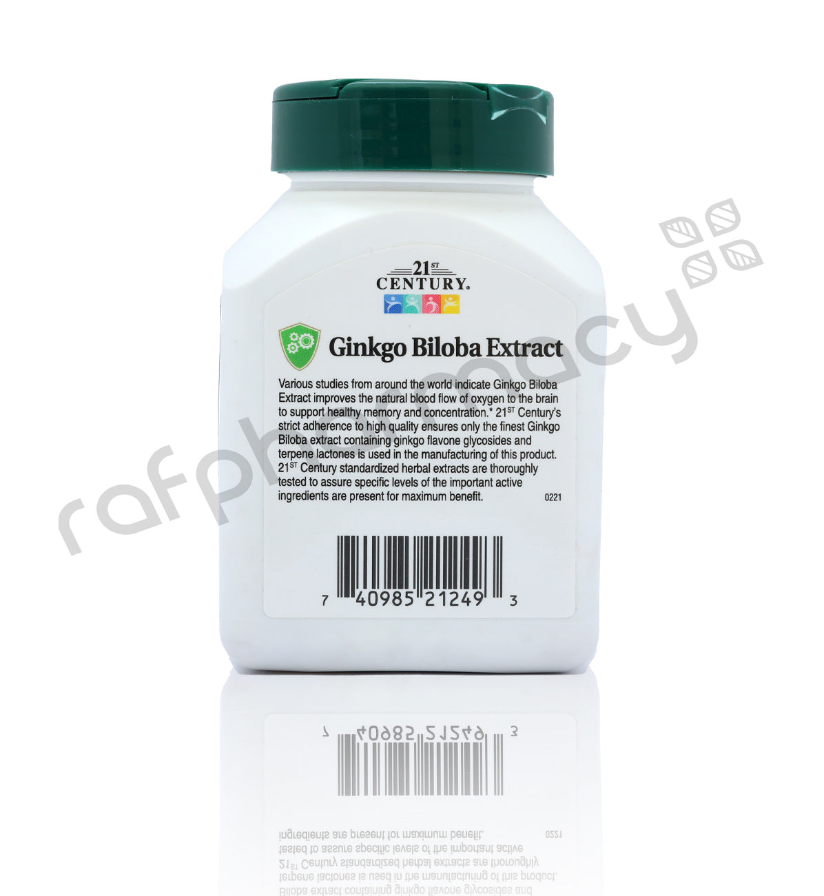 21ST CHNTURY GINKGO BILOBA CAPSULES 60'S