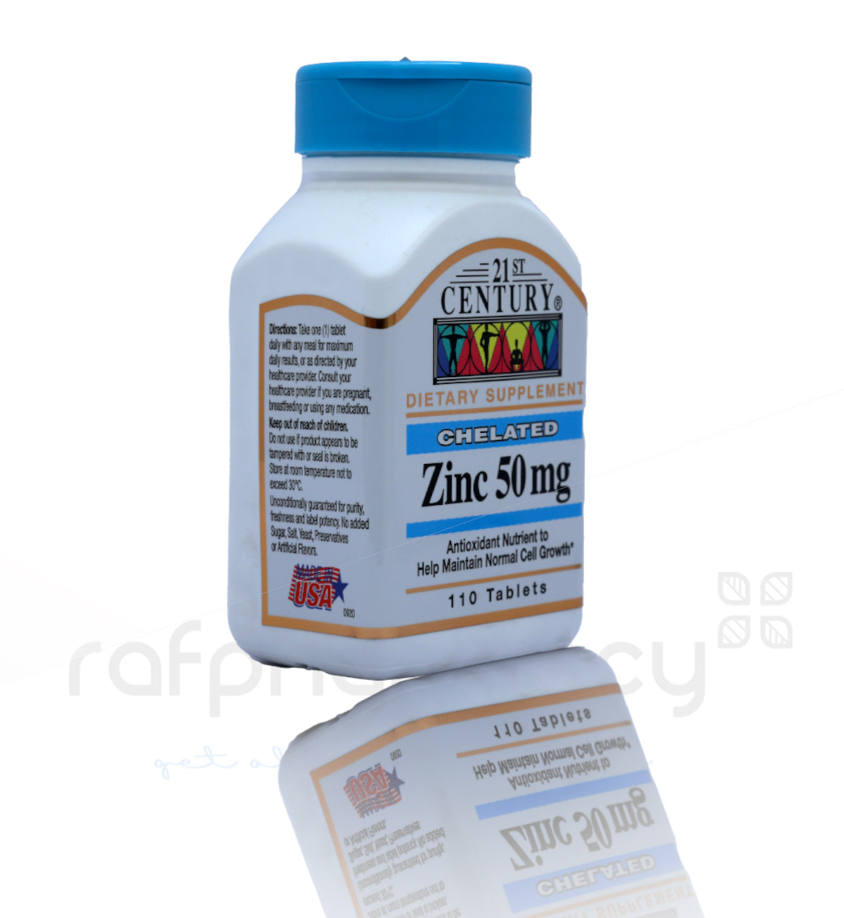 21ST CENTURY ZINC 50MG TABLETS 110'S