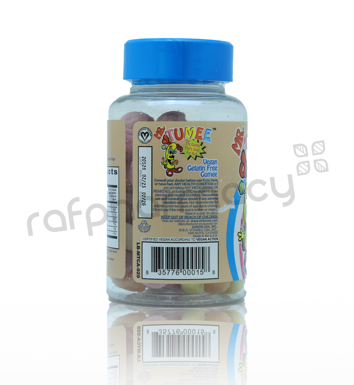 Mr.Tumee Calcium + Vitamin D Gumee 60'S