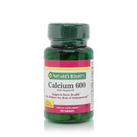 Natures Bounty Calcium 600 With Vitamin D Tablets 60'S