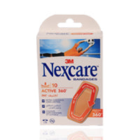 Nexcare Active 360 Degree Bandages Active 10'S