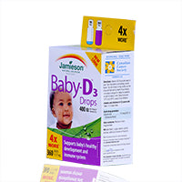 Jamieson Baby-D3 Drops 400iu 11.7ml