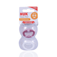 Nuk Happy Days O-6M Soother 2'S