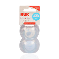 Nuk Blue 6-18 Months Silicon Soother 2'S
