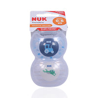 Nuk Trendline 0-6M Silicone Soother 2'S