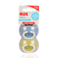 Nuk Fashion Silicone Pacifier S2 6-18 Months 2'S