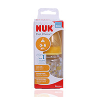 Nuk First Choice Glass Feeding Bottle 0-6M 240Ml