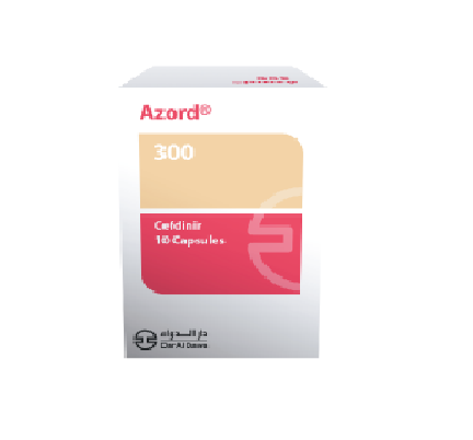 Azord 300mg Capsules 10'S