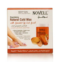 Novell Depilatory Natural Cold Wax Sandal Wood 380Gm