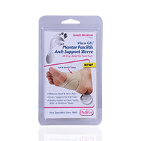 Pedifix P1450 Visco Gel Plantar Arch Support Sleeve S-M