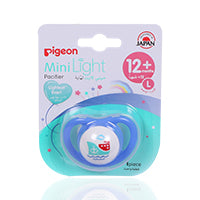 Pigeon Minilight Pacifier Single 12 Months Plus Boy Ship