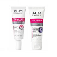 Acm Depiwhite Advanced Intensive Anti Brown Spot Cream 40Ml + Acm Depiwite M Protective Cream Spf 50 40Ml