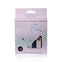 Earrs Epn-201-01S 2Mm Crystal Self Nose Piercing Kit Silver