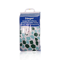 Sanger Soft Velour Cover Green Giraffe Hot Water Bag