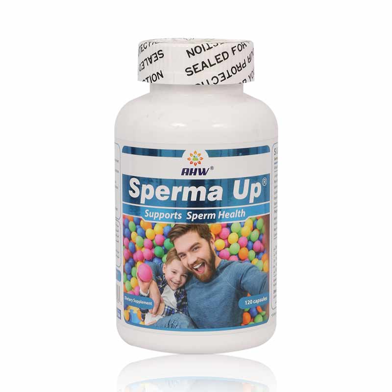 كبسولات SPERMA UP من AHW، 120 كبسولة