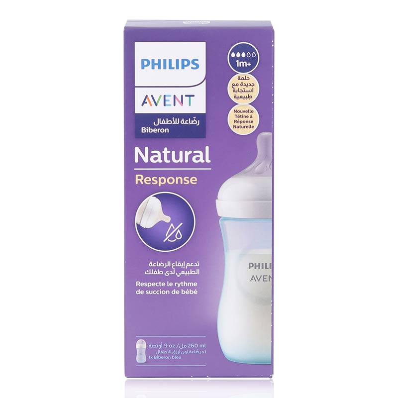 AVENT NATURAL 1M+ FEEDING BOTTLE BIBERON