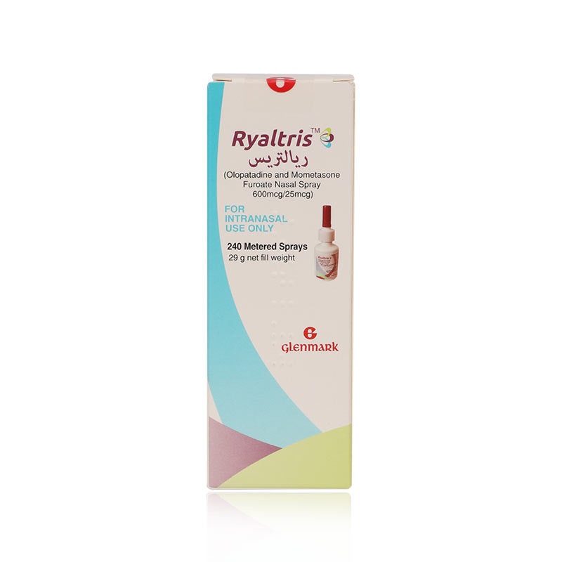 RYALTRIS 600MCG/25MCG NASAL SPRAY 120MD