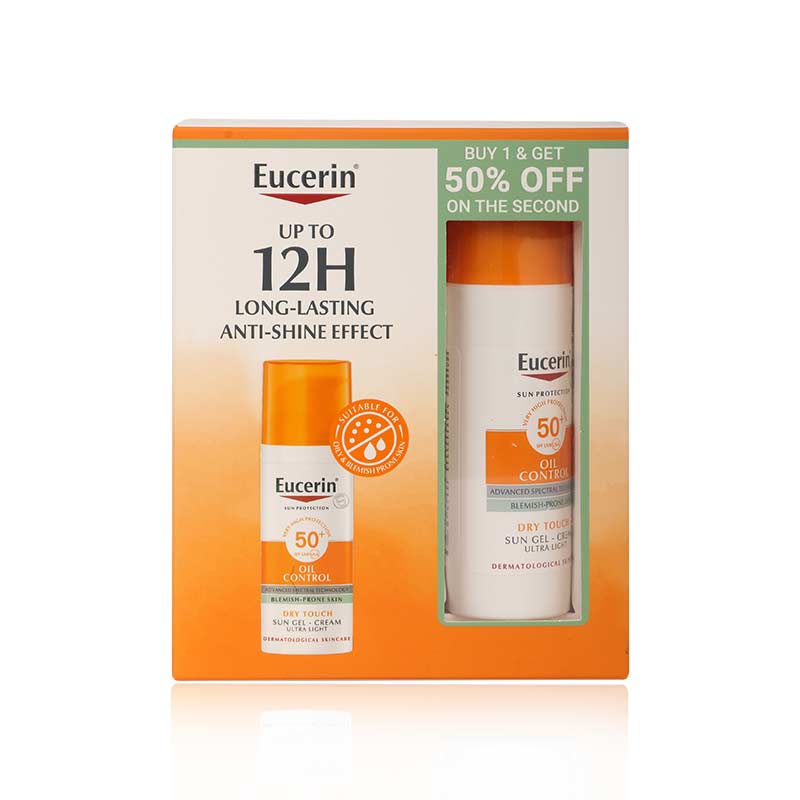 EUCERIN SUN OIL CONTROL DRY TOUCH 50ML- BUY 1% GET 50% OFF ON NEXT