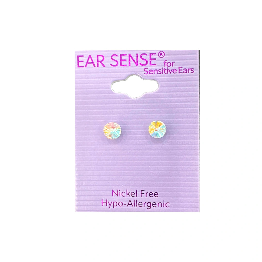 Ear Sense K13 Iridescent Rivoli Studs
