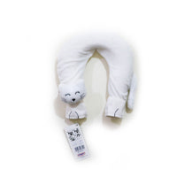 Sanger Neck Hot Water Bag Cat White Cover
