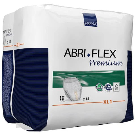 Abri Flex Adult Extra Large Dispossible Shorts 14'S