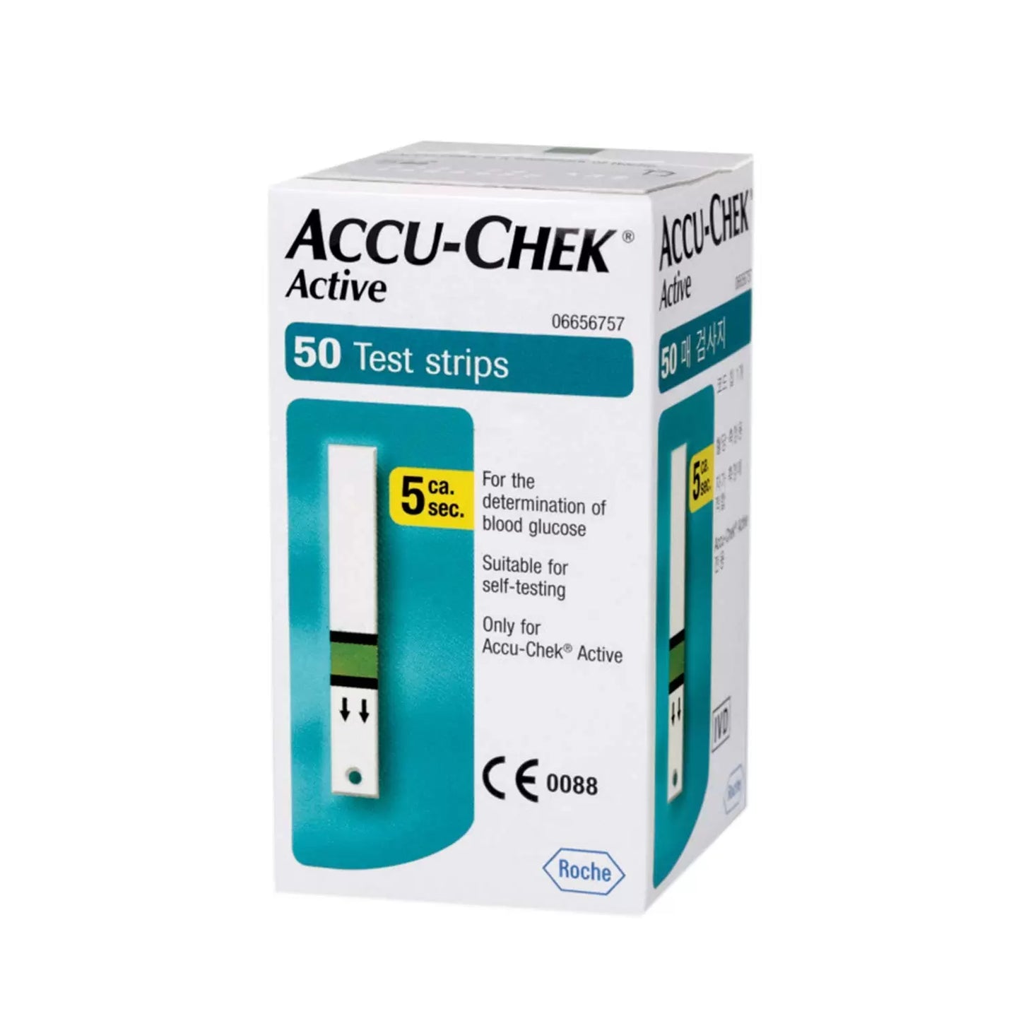 Accu Chek Active Test Strips 50'S