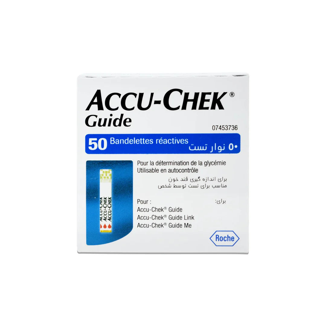 Accu Chek Guide Test Strips 50'S