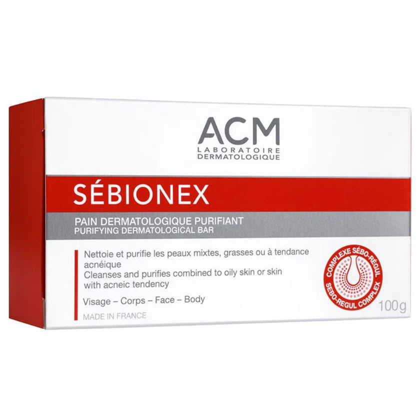 Acm Sebionex Purifying Dermatological Bar 100Grams
