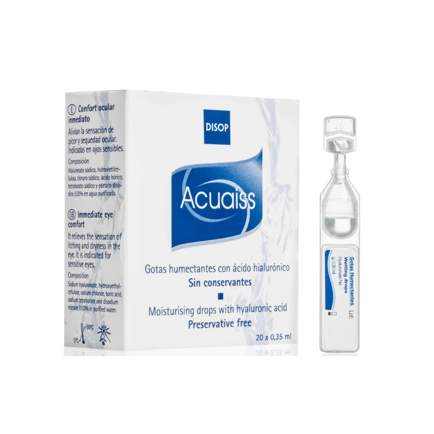 Acuaiss Eye Drops Monodose 20X0.35Ml