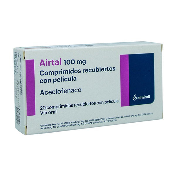 Airtal 100mg Tablets 20'S