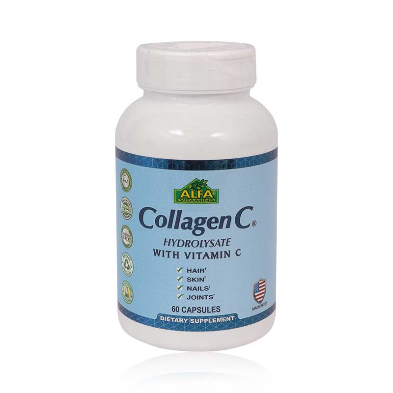 Alfa Collagen C With Vitamin C Capsules 60'S