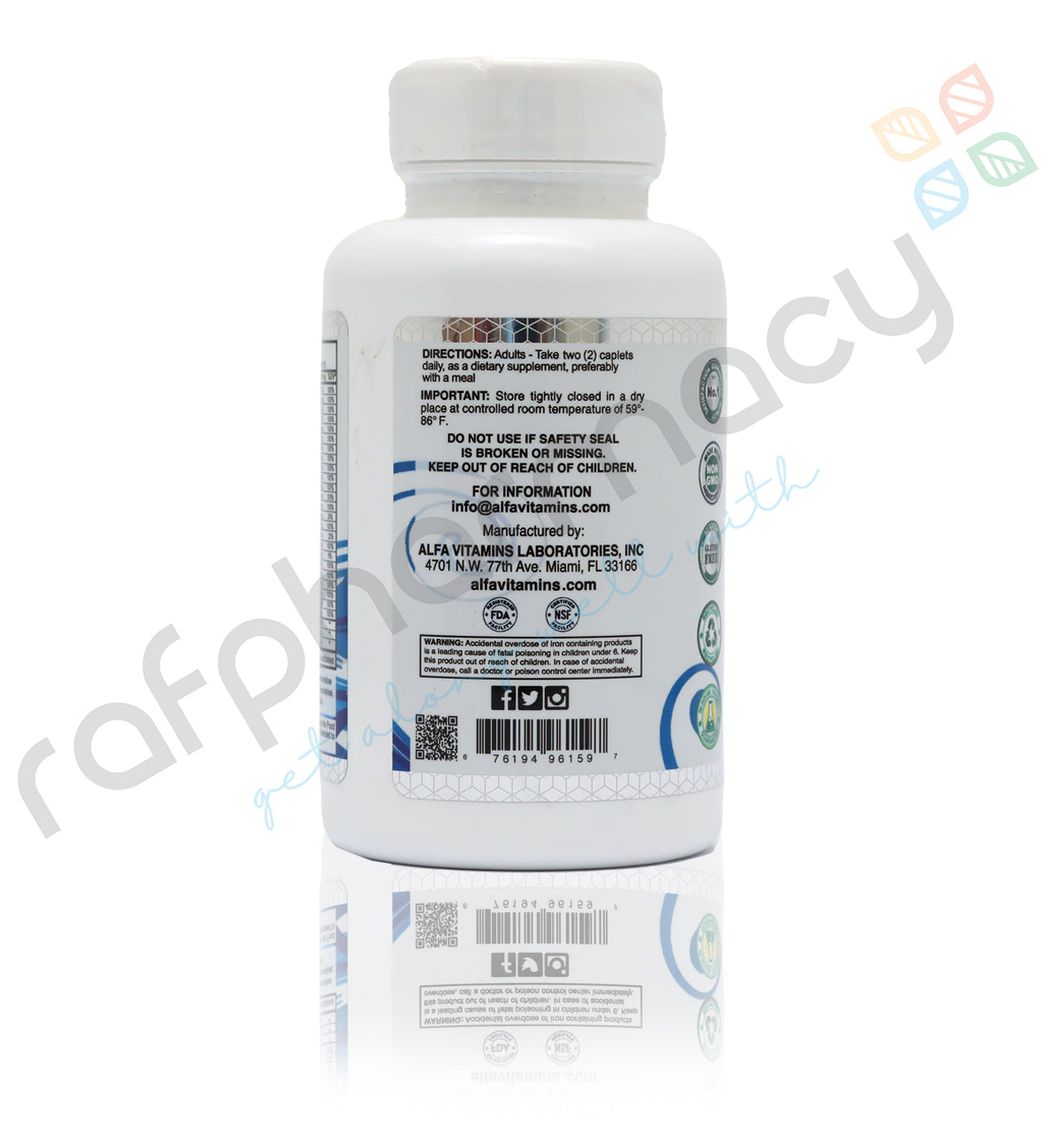 Alfa Multi Complex Senior Caplets 100'S