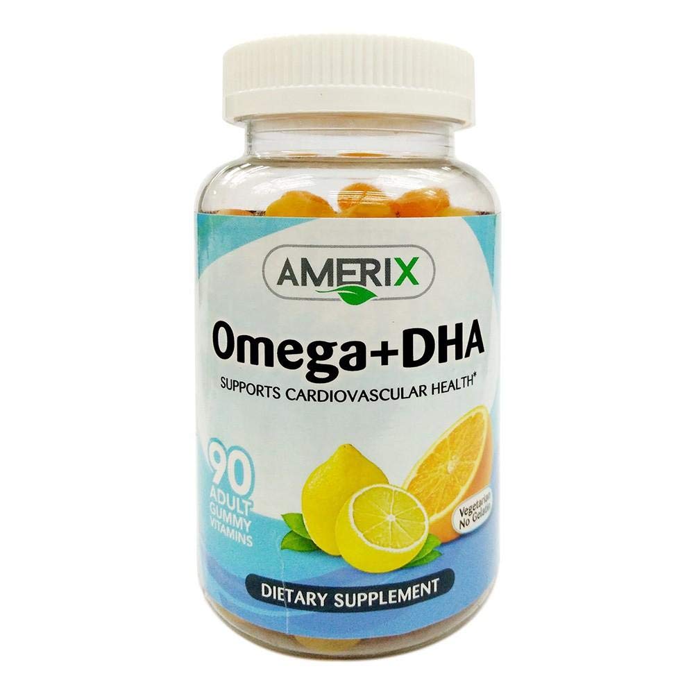 Amerix Omega+Dha Adult Gummy 90'S