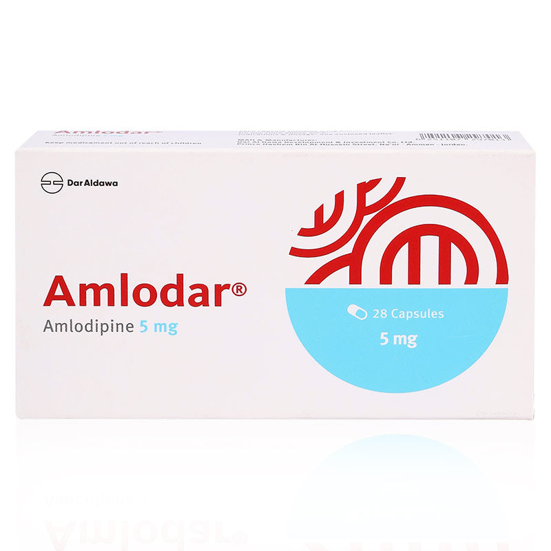Amlodar 5mg Capsules 28'S