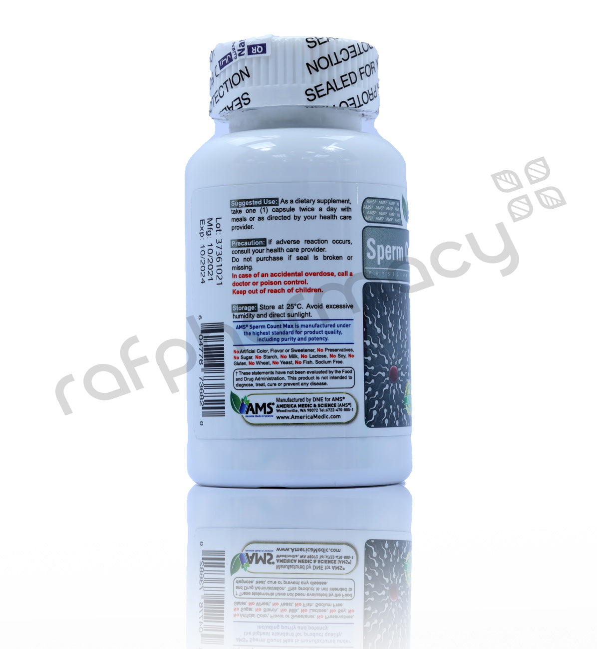 AMS SPERM COUNT MAX CAPSULES 60'S