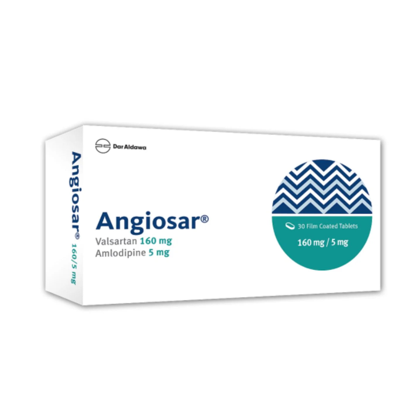 Angiosar 160mg/5mg Tablet 30'S