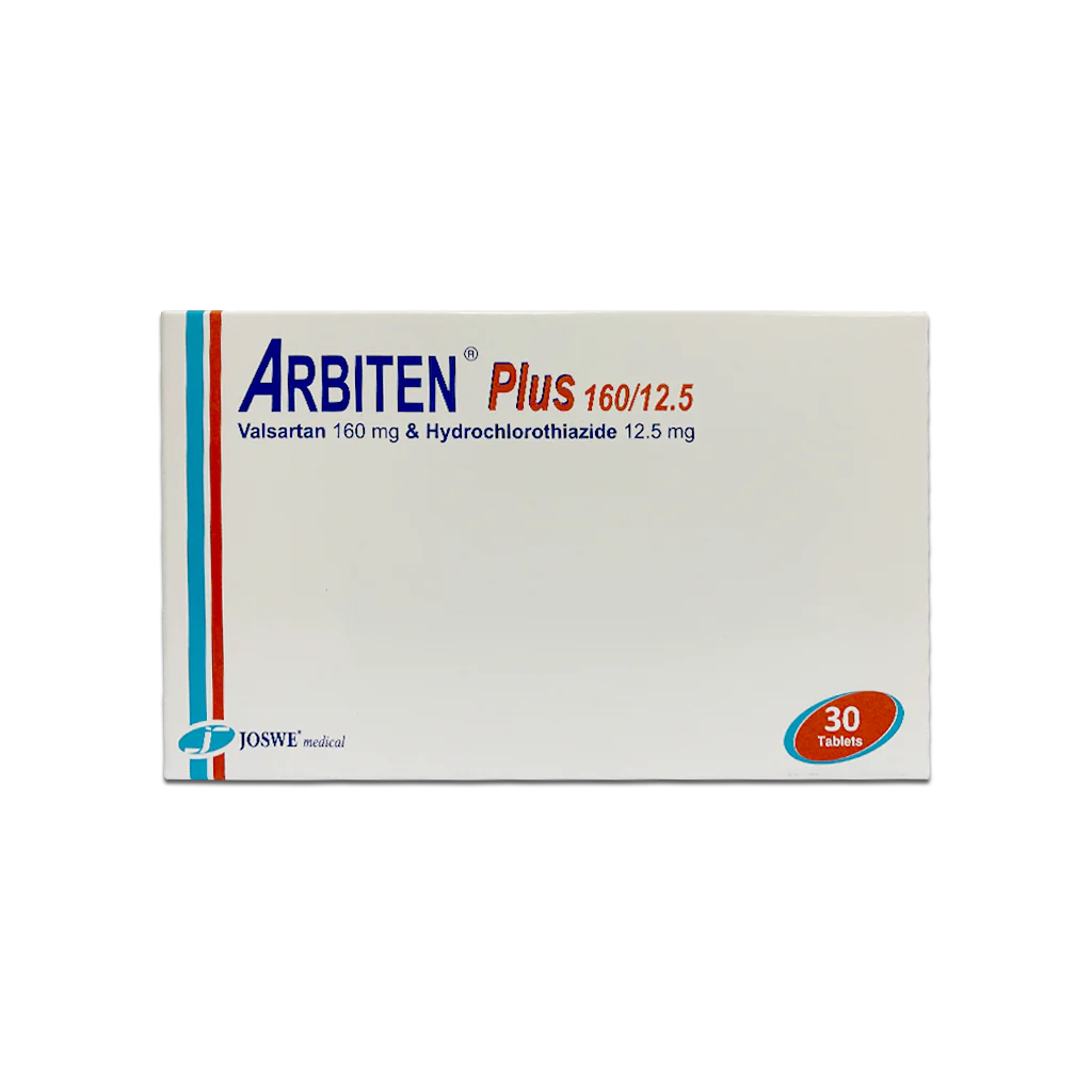 Arbiten Plus 160/12.5Mg Tablets 30'S