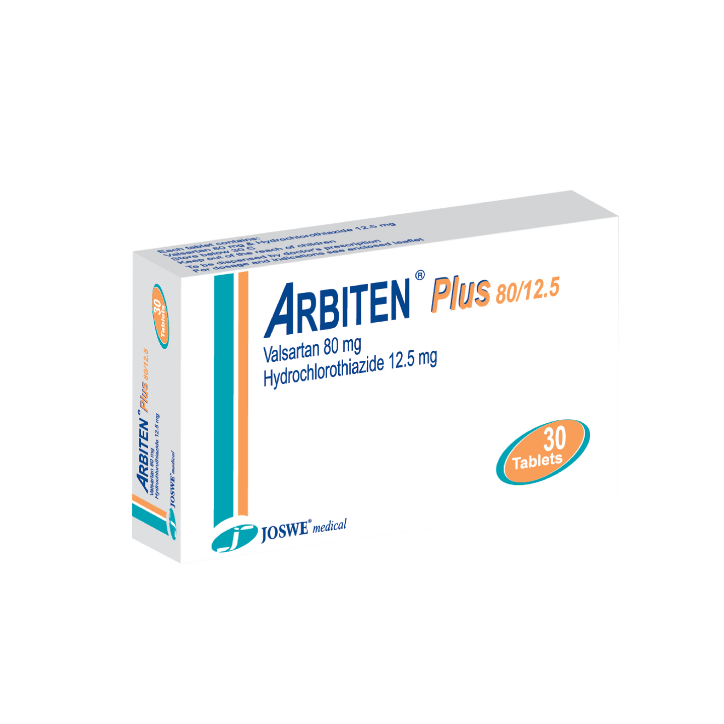 Arbiten Plus 80/12.5 Mg Tab 30'S