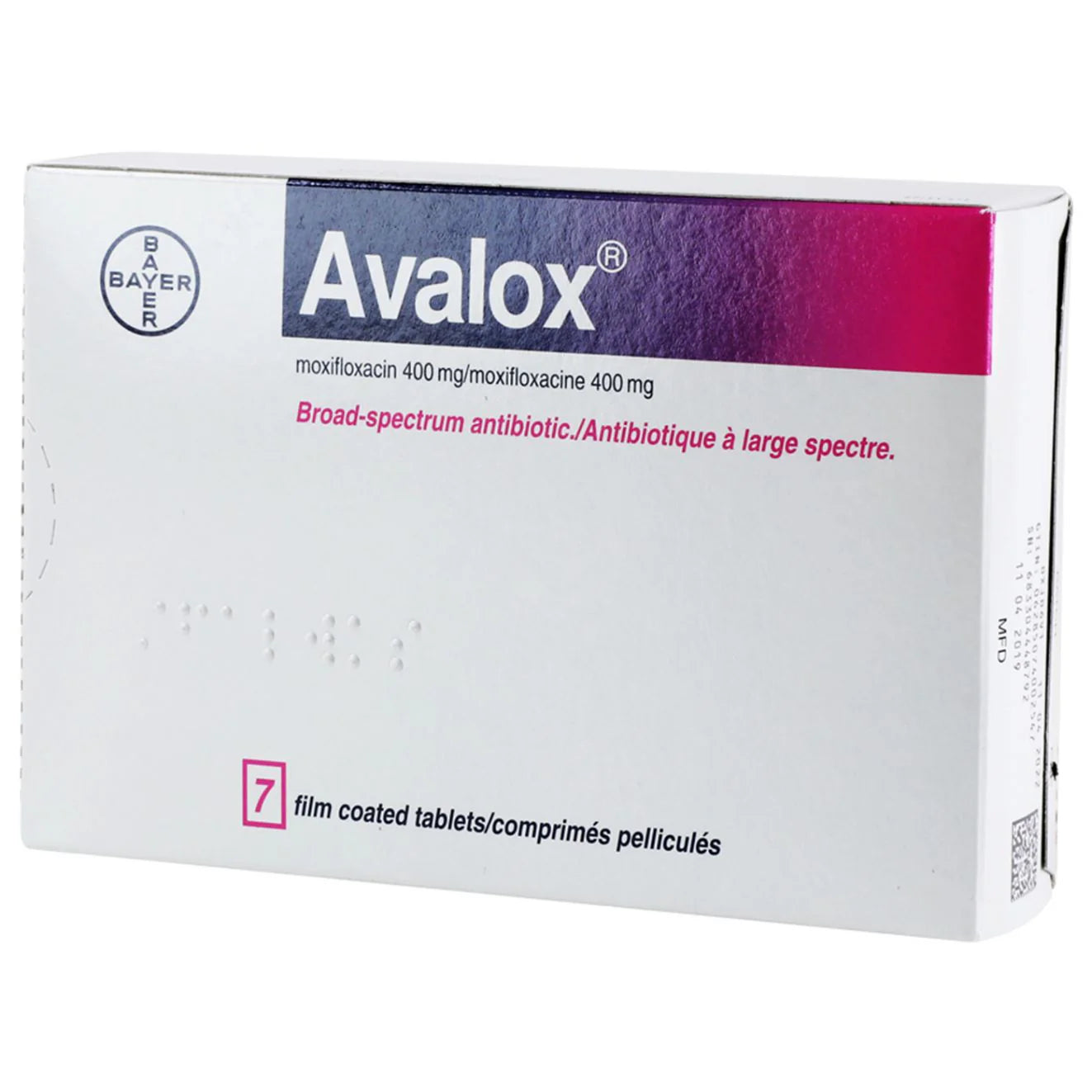 Avalox 400mg Tablets 7'S