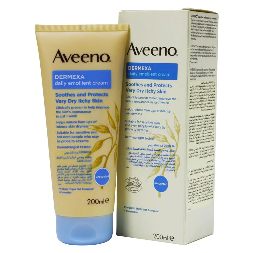 Aveeno Dermexa Emollient Cream 200ml